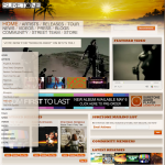 Suretone Records Website Home Page